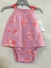 NWT Carter’s Giraffe Parrot Butterfly Floral Baby Girl Romper Infant many sizes