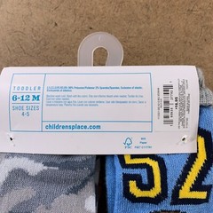 The Children’s Place Baby Boys Size 6-12 Months Sport Ankle Socks 6-Pack NWT