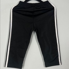 Adidas Kids Monochrome Graphic Black White Matching Tracksuit Jacket Pants 12 Mo