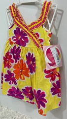 Youngland 18 Months Floral Dress Sundress Set Baby Girl Dress/bloomers NWT