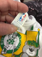 NBA Boston Celtics Baby 9 Months White Logo 2 pc
