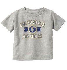 USAF United States Air Force Official Emblem Toddler Boy Girl Youth T Shirt Tee
