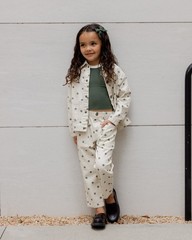 Rylee + Cru Denim Chore Coat Mini Daisy Outerwear 6-7Y