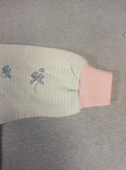 VTG 80s i ❤ U Pastel Pink Cat & Mouse Toddler Sweatshirt 24M ✨ Ultra Soft…