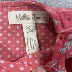 Matilda Jane Persephone Friends Forever Dress Girls Sz 2T Christmas Tiered
