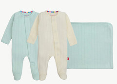 Magnetic Me Organic Magnetic 3 pc. Hello Baby Gift Set 0-3M 21.5″ -23″ NEW
