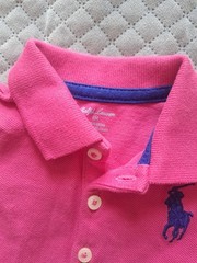 Ralph Lauren Baby Girl Summer Polo Dress And Shirt Size 6 Months Yellow Pink