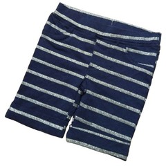 Epic Threads Shorts Toddler Girls 2T Pull On Navy Silver Sparkle Stripe Summer