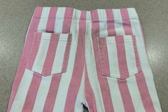 Bailey’s Blossoms Hippie Boho Bell Bottom Pink & White Striped Jeans 3T Pants