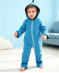 Size 0-3 Months Hooded Dinosaur Play Suit Costume Romper Jumpsuit New With Tags