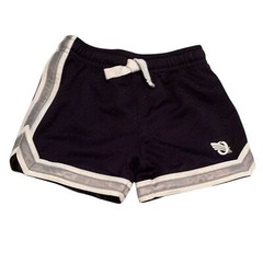 Oshkosh B’Gosh Blue White Gray Athletic Shorts Boy’s Size 6-9 Months Stripes