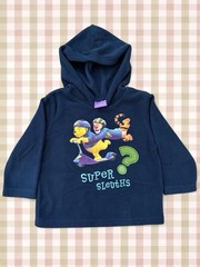 🐻✨ Vintage Winnie the Pooh Super Sleuths Hoodie