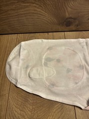 New Super cute Pink Black White Flower Swaddle Wrap Sleep sack + Hat 0-6 Months