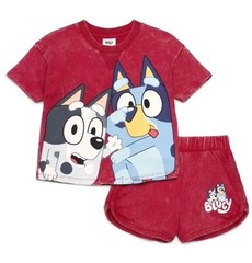 Lot Of 2 Toddler Short Sets Sz 3T Ms. Rachel And Bluey New!!
