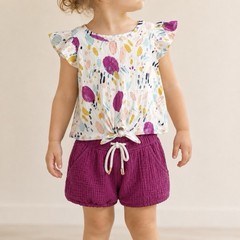 Genuine Kids OshKosh 2T Toddler Girl Summer Outfit Set NWT