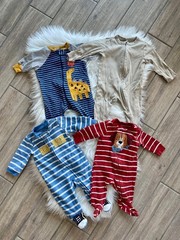baby boy 3 month footed pajama bundle