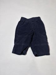 Disney Baby Navy Corduroy Pants 12 Months Elastic Waist Infant Pants