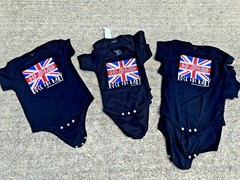 BRAND NEW Def Leppard ROCK THE BABY One Piece Outfit Vintage Group ❤️sj17j17