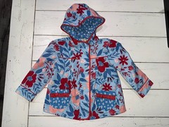 2t Matilda Jane Floral Hooded Rain Jacket Fall Spring