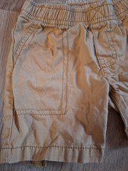 Carter’s Brown Pull on Elastic Waist Pockets Cotton Boys Walking Shorts Size 2T