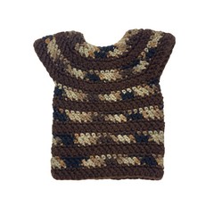 Handmade Baby 3-6 Months Crochet Sweater Multi-color Vibrant Hand-Knit New B23 *