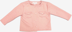 Kensie Girl 2T Blush Pink Quilted Snap Front Jacket