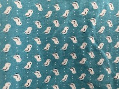 Carter’s Baby Girls Cute Allover Bird Print Ruffle Short Sleeve Dress Blue 0-3M