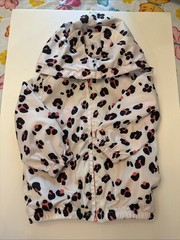 GYMBOREE LINED RAIN HOODED COAT WITH CAT EARS 12-18 Month