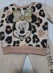 Minnie Mouse Disney Junior Girls 2-Piece Outfit 12M NWT