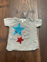 Girls red and blue stars shorts size 6/12 months by sweet wink #10