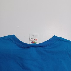 Fruit Of The Loom Girls S Blue Crew T-Shirt Sleeve I Run On Jesus & Cupcakes