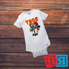 Thor Gerber Baby Onesie® Cotton Short Sleeve Bodysuit