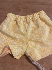 New Handmade Winnie the Pooh Girls 12M Shorts Set T-Shirt/Shorts + Hair Bows