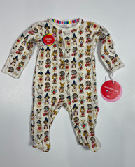 NEW Magetic Me Baby Halloween Trick of Treat Footie One Piece Newborn