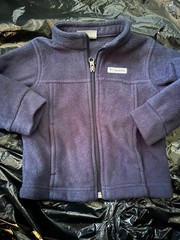 Columbia navy blue Steens Mountain II toddler fleece jacket