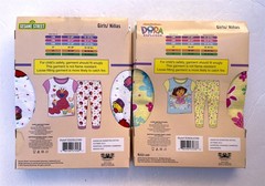Elmo Cupcakes Girls 12m Cotton Short Sleeve Snug Fit 2pc Pajama Set Birthday