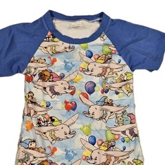 Elephant Dumbo Inspired Toddler Shirt 3T Milk Silk Soft Stretchy EUC