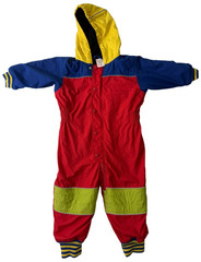 HANNA ANDERSSON toddler snowsuit bunting hooded fleece lined size 90 18 24M