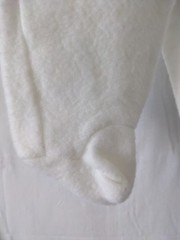 Baby Suit One Piece Coverall Teddy/ Balloons! Full Zipped From Hood To Crotch