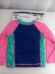 UNICORN Sun Shield Swim Tee Rash Guard Size M 2-4 Years UPF 50+ Sun Smart NWT