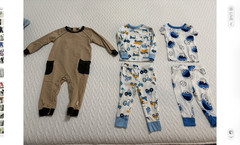 12 Month sleeper lot for infants