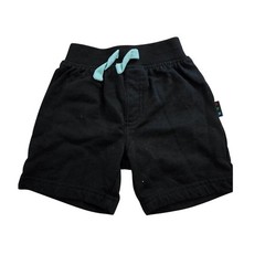 Buttons and Thread Baby Boy Black Shorts Mint Drawstring 12M