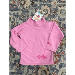 UV Skinz Rash Guard Girls 12M Pink Long Sleeve UPF 50+ Sun Shirt NWT