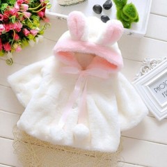 New Bunny Coat, Faux Fur, Brand New, Business Closed, Spring.