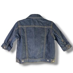 OshKosh B’gosh Baby Sz 12 Months Denim Trucker Jacket Cotton Classic Americana