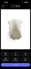 A Tiny Tots Original Yellow 2pc Knit Shorts Set 9-12M Embroidered Train
