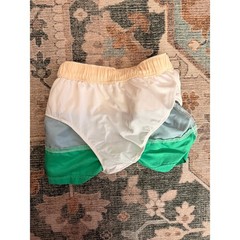 Hanna Andersson Swim Trunks 2T Boy Color Block Stripe Beach Preppy Summer