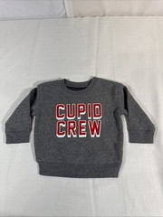 Jumping Beans Sweatshirt Gray Crew Neck Pull Over Size 12 Months
