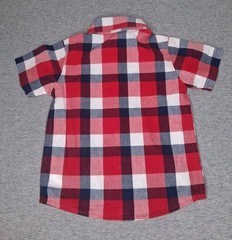 Carters 3 Piece Bundle Shorts And Button-down T-shirt Beach Plaid 18 Months 2T