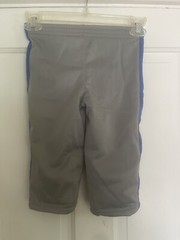 Nike Football Gray Pants With A Blue Stipe 18 Months